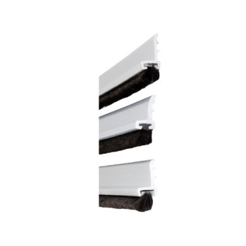 Door Surround Brush Slikseal Set 2.1m White*