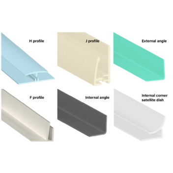 38mm Internal Angle PVC 3050mm White