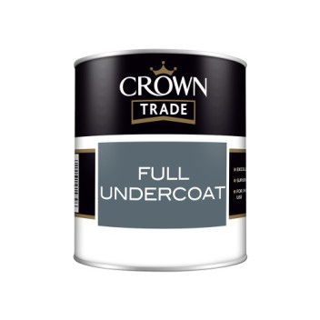 Crown Trade Full Undercoat Dark Grey 1L