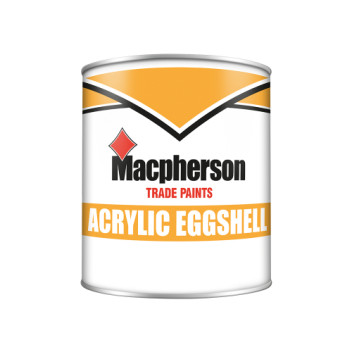 Macpherson Quick Dry Eggshell Brilliant White 1L