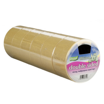 Tape Double Sided Carpet Yellow 10m x 50mm*