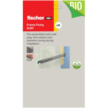 Fischer Pre pack Frame Fixing 8x80 (16) *