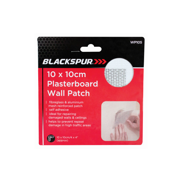 Plasterboard Self Adhesive Wall Patch 10cm x 10cm*