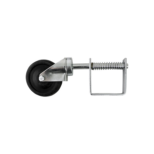 Spring Loaded Gate Wheel Med Duty BZP 280mm