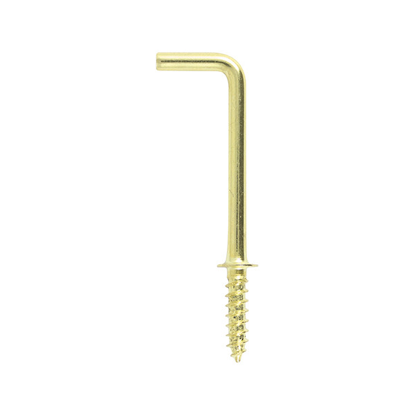 Square Shouldered Dresser Square Shouldered Hook 38mm Brass (8)