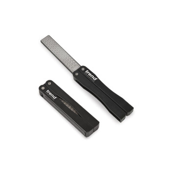 Trend Diamond Folding Stone Double Sided Fine/Coarse* Trend Diamond Folding Stone Double Sided Fine/Coarse*