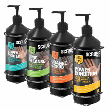 SCRUBB Wall Cradle 4 x 1 Litre* SCRUBB Wall Cradle 4 x 1 Litre*