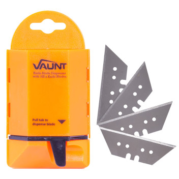 Vaunt H/D Utility Knife Blades (100)* Vaunt H/D Utility Knife Blades (100)*