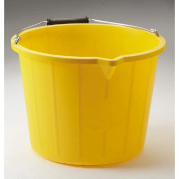 Bucket Heavy Duty Yellow 14L* Bucket Heavy Duty Yellow 14L*