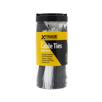 Xtrade Assorted Cable Ties 150/200mm (500)* Xtrade Assorted Cable Ties 150/200mm (500)*
