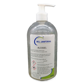 Bell Janitorial Hand Alcohol Sanitiser Gel 500ml* Bell Janitorial Hand Alcohol Sanitiser Gel 500ml*