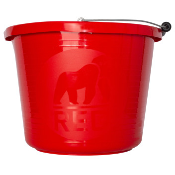 Red Gorilla Premium Builders Bucket Red Red Gorilla Premium Builders Bucket Red