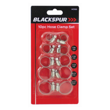 Jubilee Clips 10pc Mixed Pack 8mm 18,20,23,25,27mm* Jubilee Clips 10pc Mixed Pack 8mm 18,20,23,25,27mm*