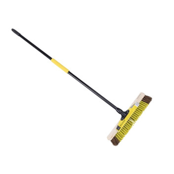 Bulldozer 18\" Heavy Duty Dual Fill Bass / PET Broom with Metal Handle Bulldozer 18\" Heavy Duty Dual Fill Bass / PET Broom with Metal Handle