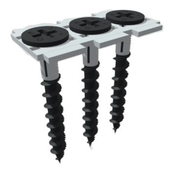 Collated Drywall Screw Coarse Black 35mm (1000)* Collated Drywall Screw Coarse Black 35mm (1000)*